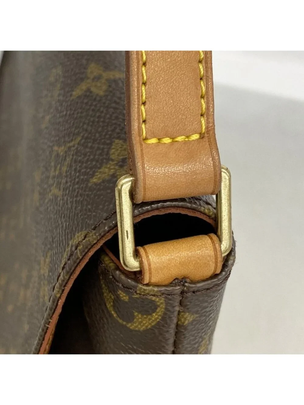 Louis Vuitton Shoulder Bag Monogram Musette Tango Brown